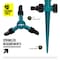 Segomo Tools 360 Deg Raised Rotating Garden Lawn Water Sprinkler Irrigation System 9007019 - alternate 2